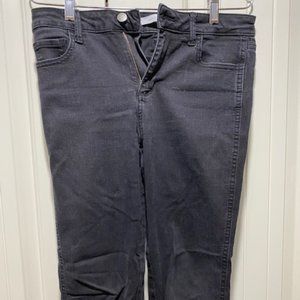 Disclosed Denim High Rise Straight Jean - Black